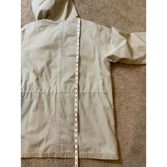 Falls Creek Men's Beige Blue Hooded Jacket 2 Piece Bundle Size Medium Gorpcore - Picture 7 of 16